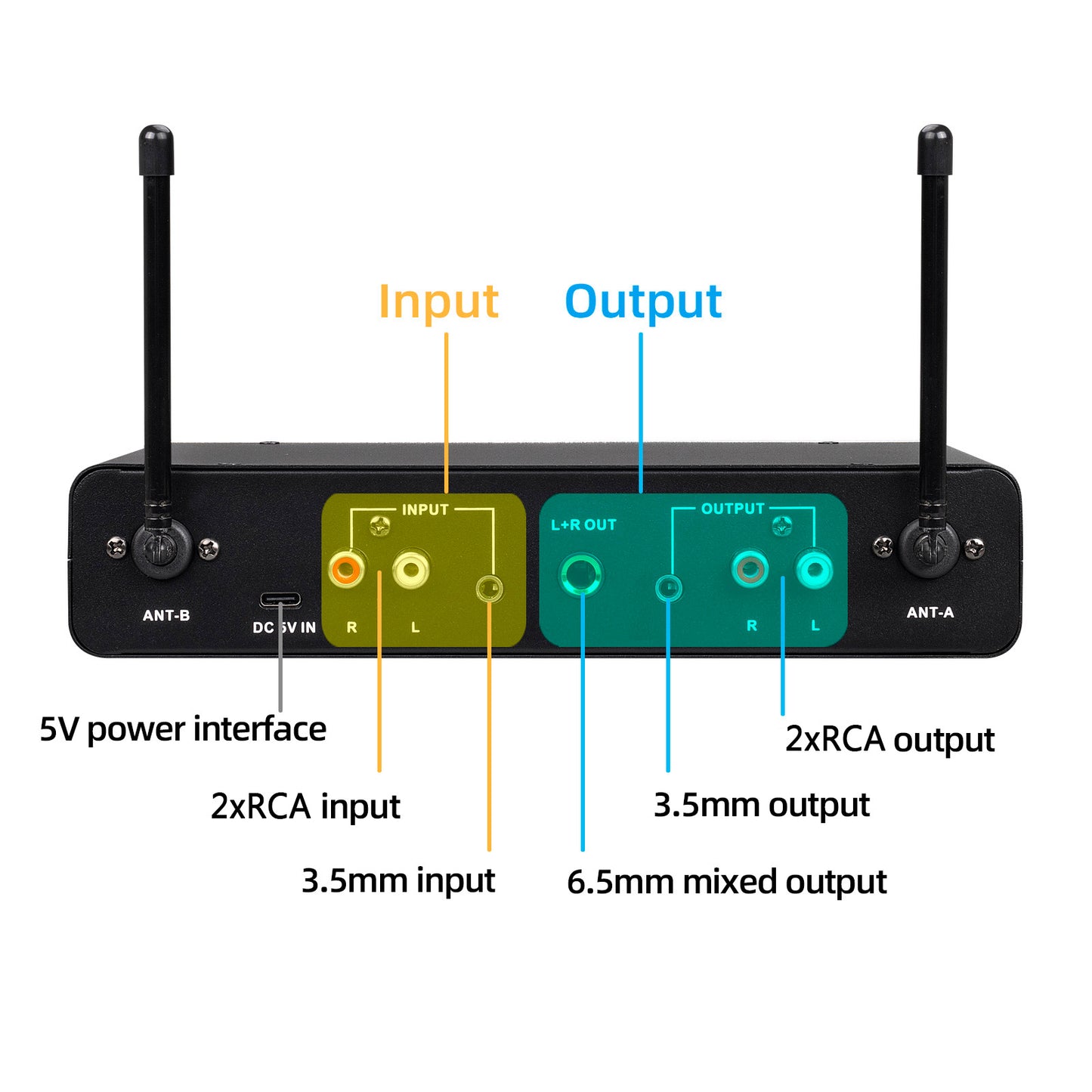 iSing™ Emotion 2U - Wireless Microphone Karaoke System with Mic Tone Control